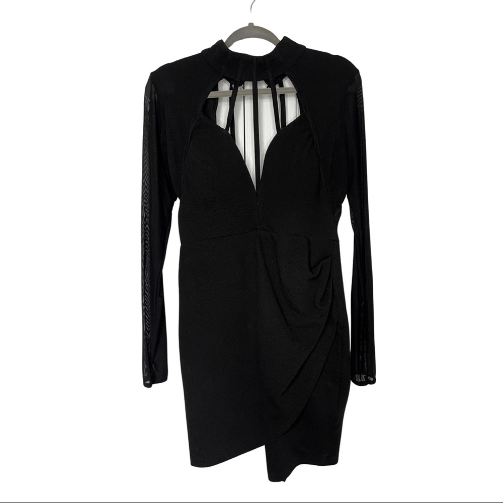 Little Black Long Sleeve Dress